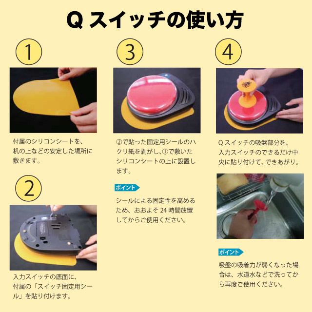 Qスイッチの使い方